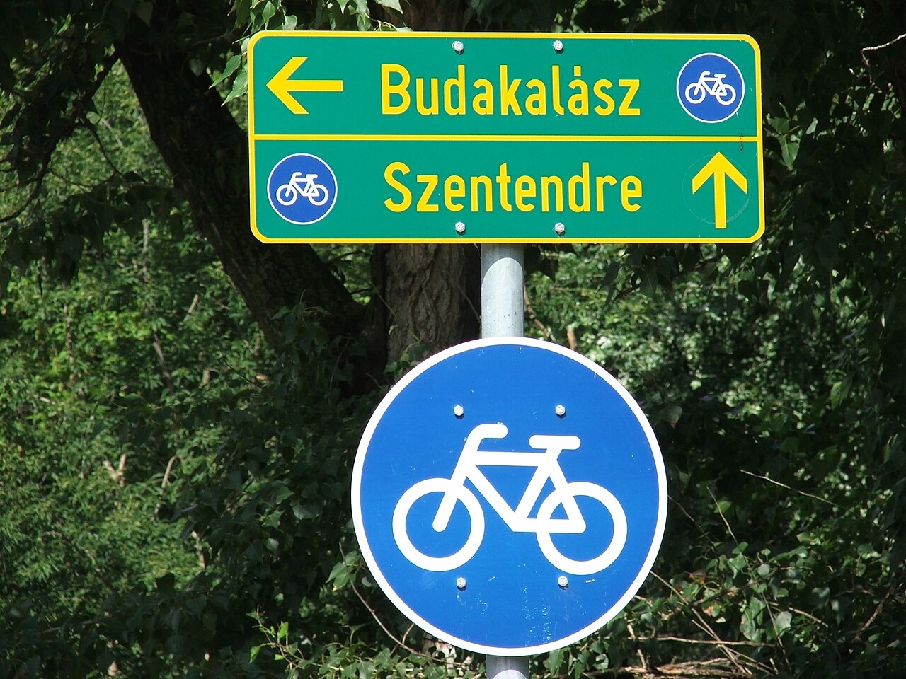 Senda para bicicletas
